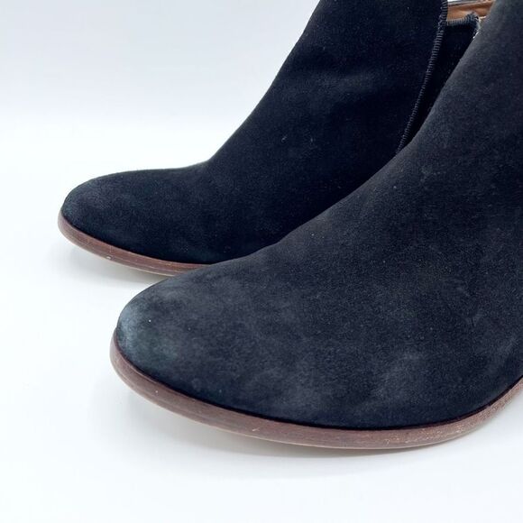 Sam Edelman Petty Black Suede Ankle Boot - Picture 4 of 10